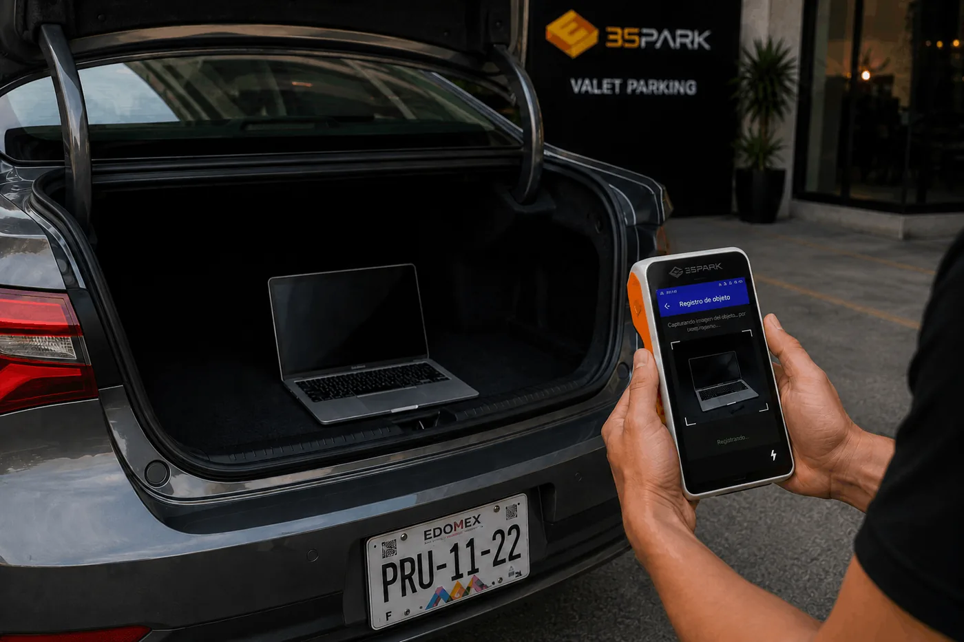 Registro de evidencia en 3Spark